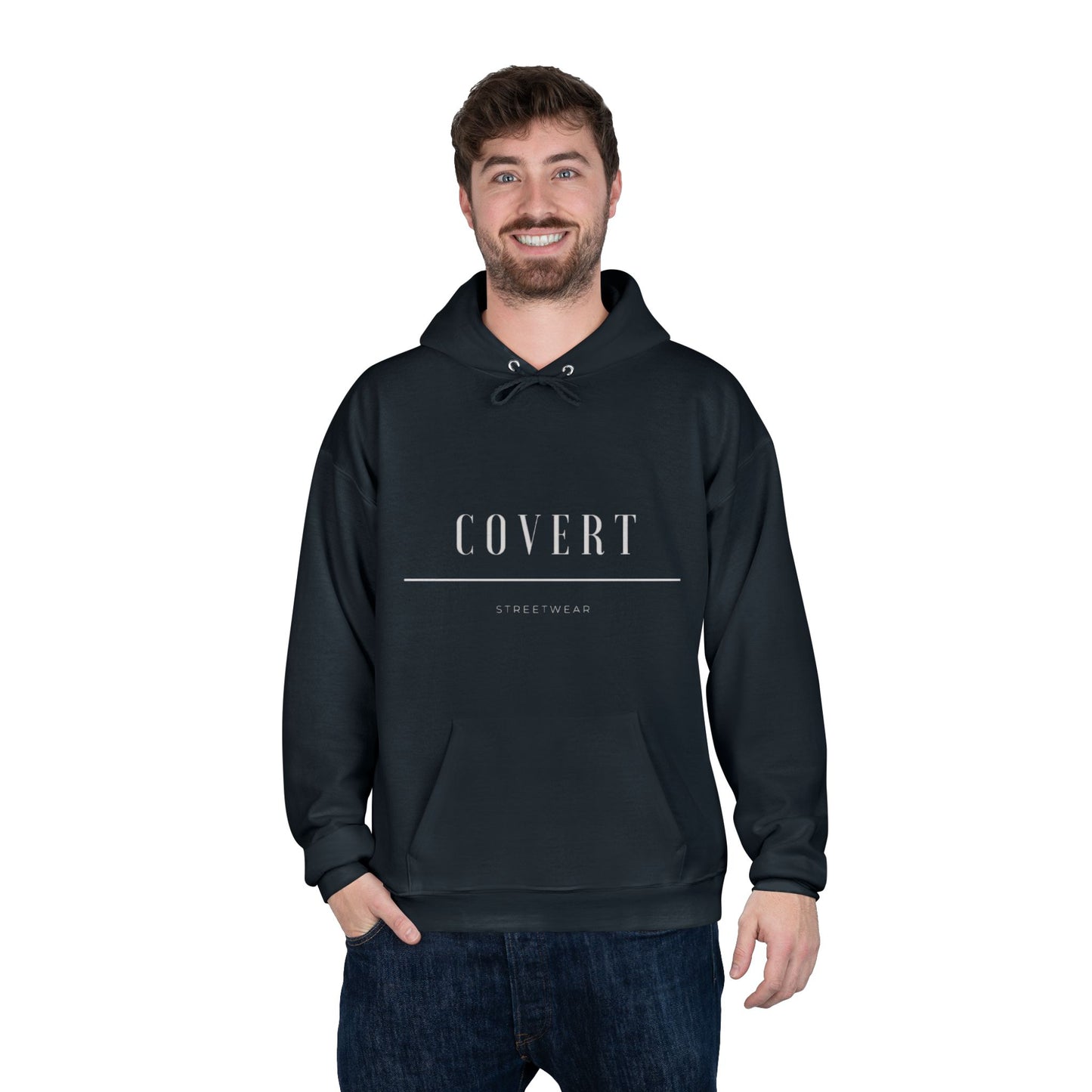 EcoSmart® Pullover Hoodie - COVERT Streetwear Luxury Brand