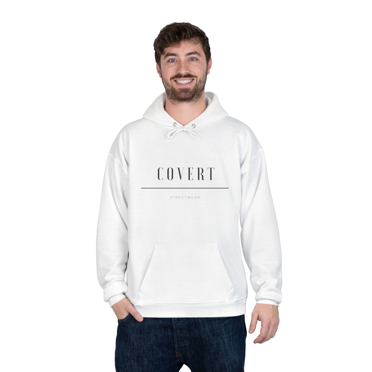 EcoSmart® Pullover Hoodie - COVERT Streetwear Luxury Brand